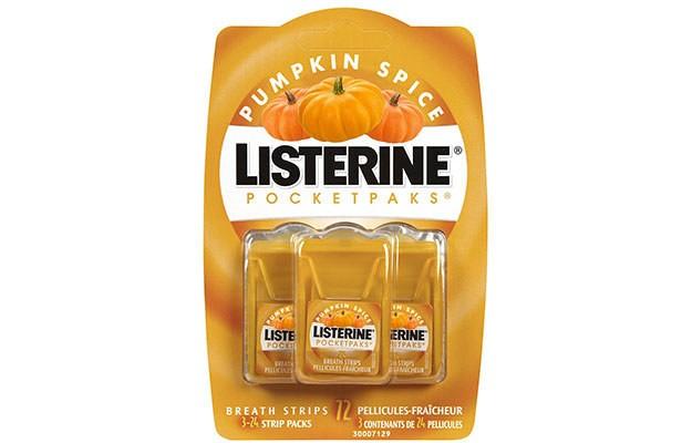 Listerine Pumpkin Flavored Mouth Wash