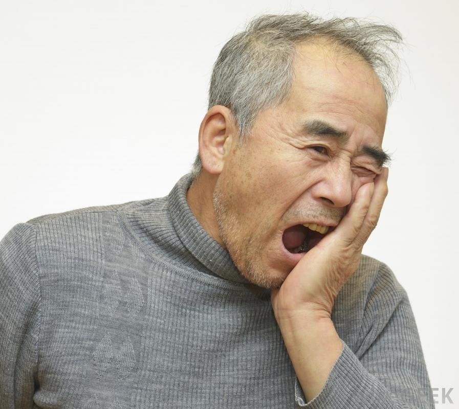 Senior Citizen with Tooth Pain