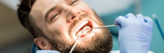Men teeth treatment