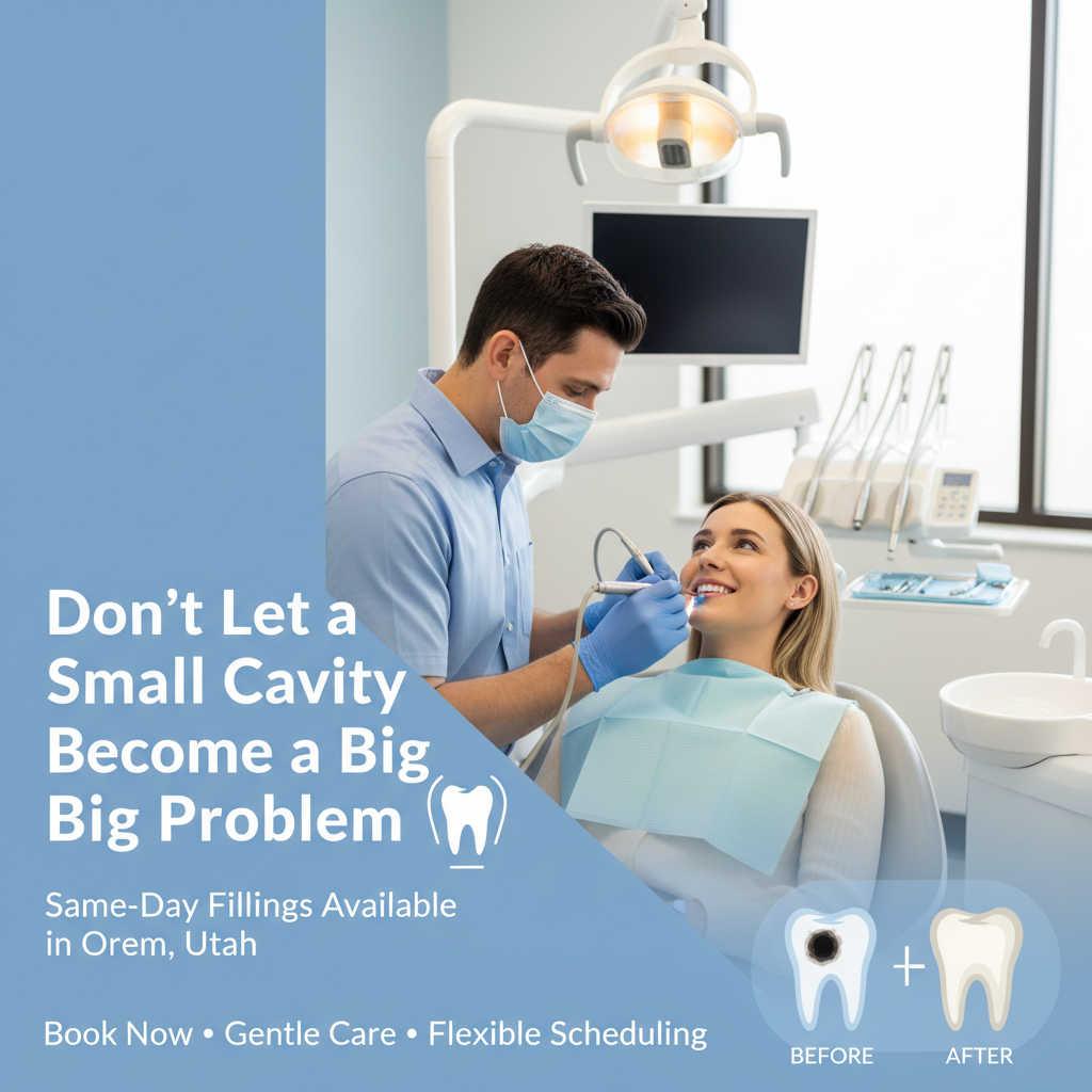 Where Can I Get a Same-Day Filling for a Cavity in Orem, Utah?